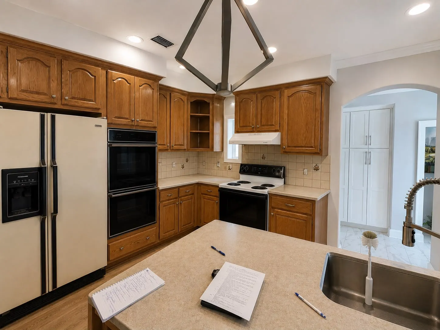 Kitchen before the renovation