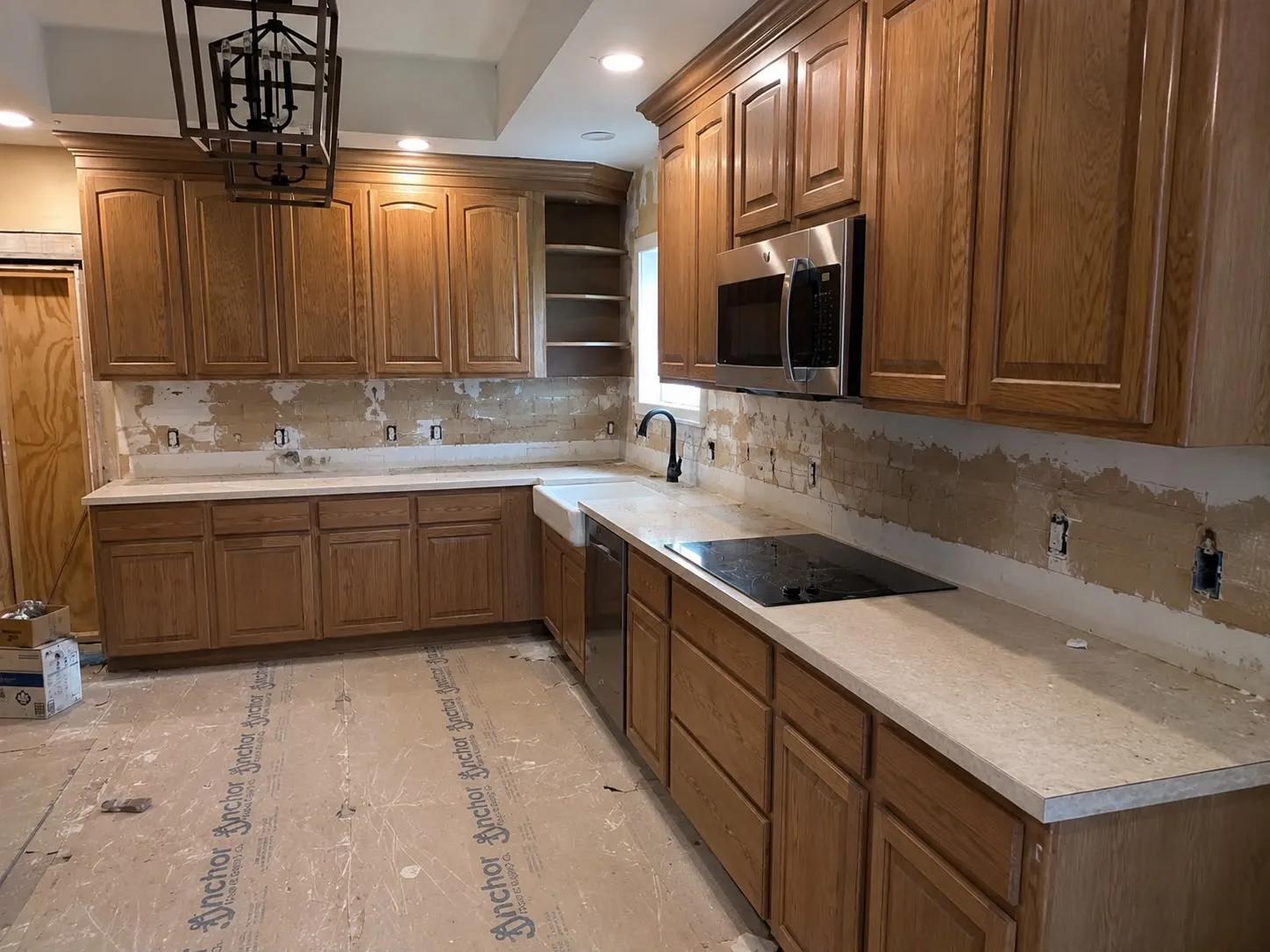 Kitchen before the renovation