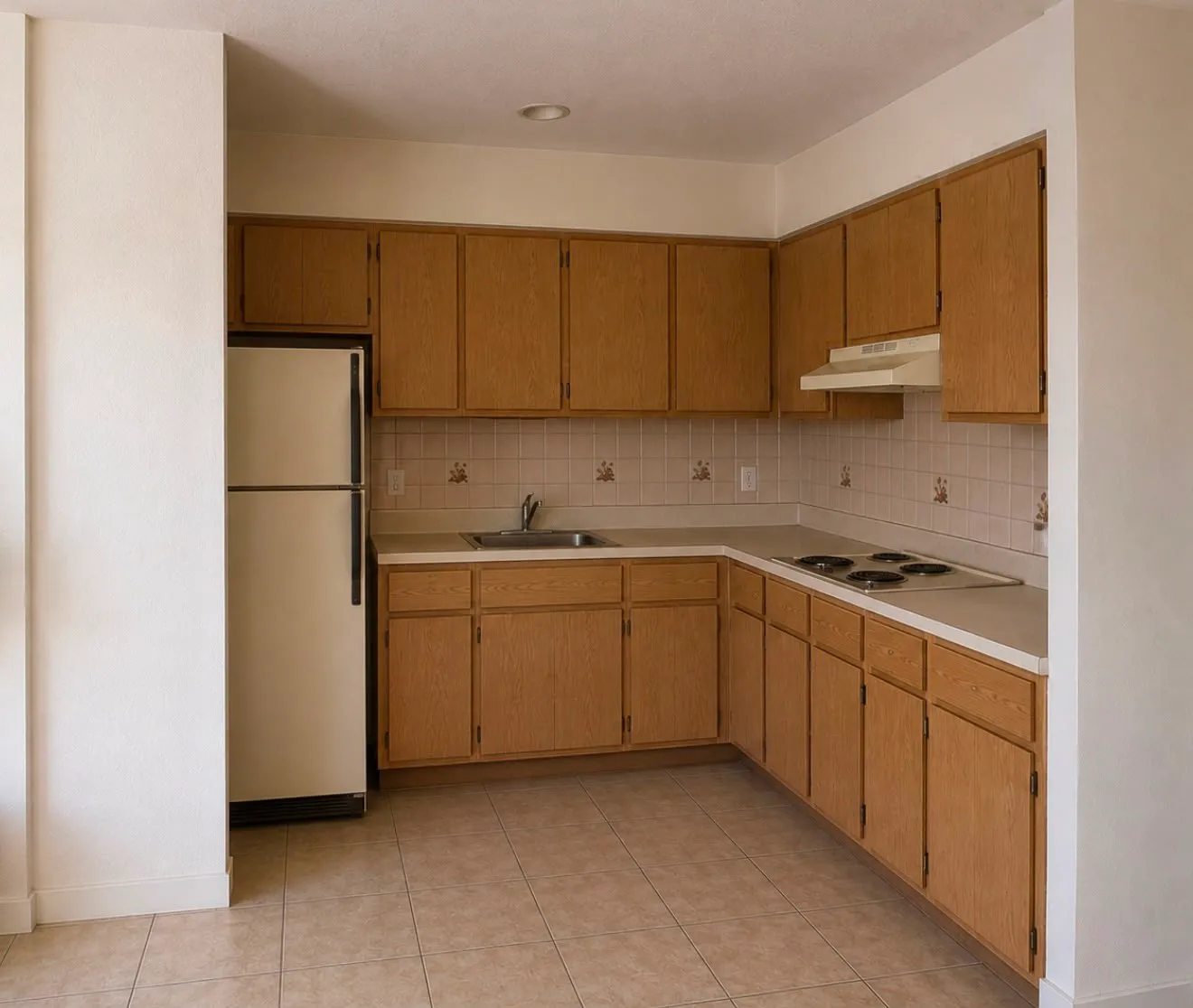 Kitchen before the renovation