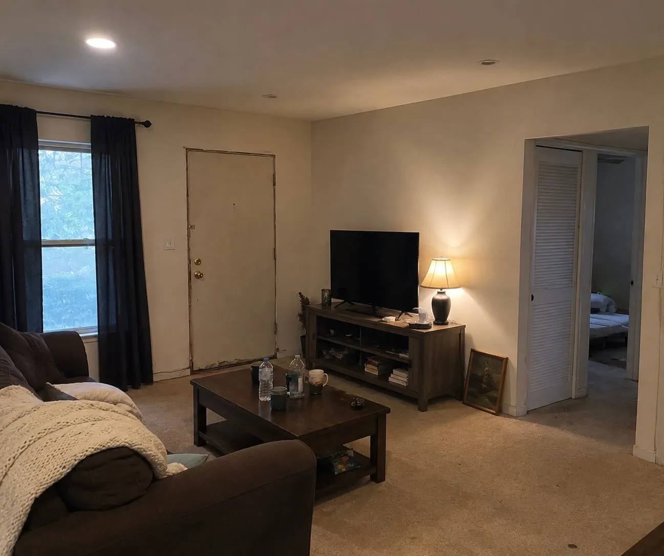 Living Room before the renovation